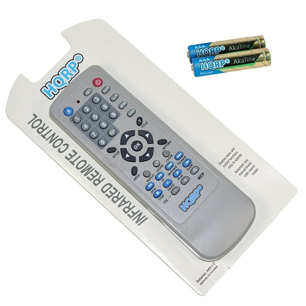 HQRP Télécomman pour Lecteur Blu-ray LG DP126 DP132 BP450 BP530 BP540 Bpm730 BPM35 DVD