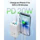 thumbnail image 3 of Extensor de Enchufe Eléctrico TROND Giratorio 360° con USB C de 20W, 3 of 7