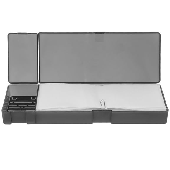 UPGRATOR 1 Set Paint Palette Tray for Wet Pallets for Painting Miniatures Rectangular Black 20.8x7x2.5in