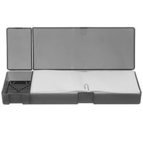 UPGRATOR 1 Set Paint Palette Tray for Wet Pallets for Painting Miniatures Rectangular Black 20.8x7x2.5in