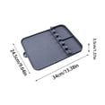 thumbnail image 3 of TIMIFIS Barbecue Mats Griddle Mat Barbeque Grill Accessories Tools For Side Shelf Mat Grill Pad For Outdoor Grill Kitchen Counter Spatula Mat With Drip Pad For K kitchen gadgets Kitchen Gadgets, 3 of 5