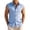 Sky Blue, variant on hotojiny Men's Sleeveless Shirt Casual Button down Shirt Breathable Fitted Collared Summer Beach Vacation Tops with Pocket