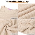 thumbnail image 6 of MOSHU 2 Pack Tank Tops for Women Crew Neck Sleeveless Tops Dressy Casual Loose Fit Summer Shirts, 6 of 9
