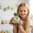 thumbnail image 4 of Bolsas de Pascua con cordón para dulces | Bolsas para golosinas navideñas para niños | Bolsas reutilizables para recuerdos de fiesta | Bolsas pequeñas para regalos en la búsqueda de huevos de Pascua, 4 of 6