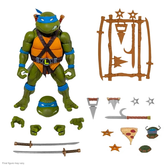 Figura de acción Super7 ULTIMATES! Teenage Mutant Ninja Turtles Leonardo Super7 Super7