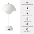 thumbnail image 3 of LED Camping Light 4400mAh Vintage Night Light USB Recargable Decoración (Blanco), 3 of 8