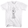 thumbnail image 1 of Popeye Comic White Adult T-Shirt, 1 of 2