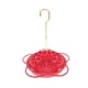 thumbnail image 2 of Comedero para Colibríes con Forma de Flor Roja Colgante con Forma de Gancho, 2 of 6