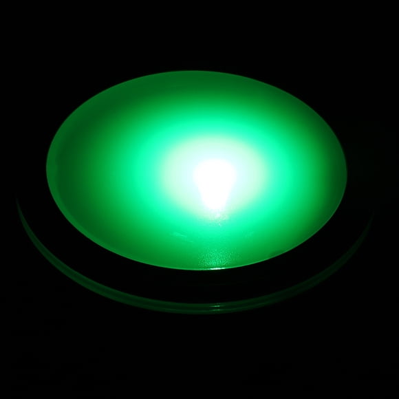 Homoyoyo Black Plastic LED Lamp Base for Home Use with Touch Sensor and Round Shape Design 4.5 Inches