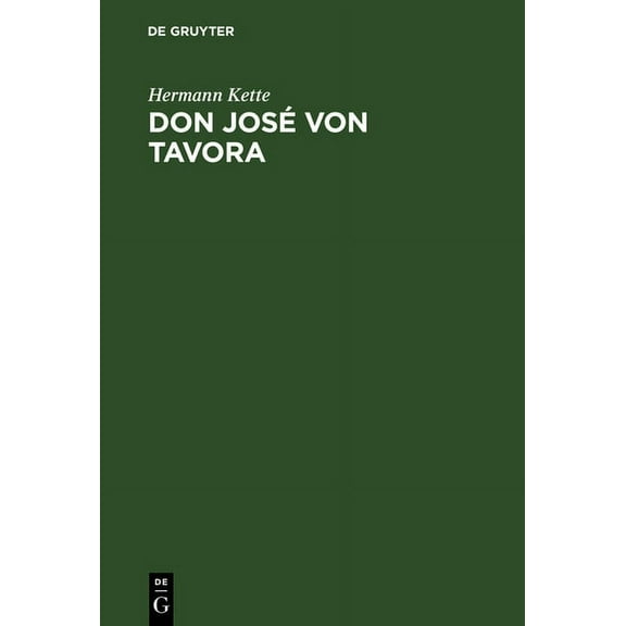 Don José von Tavora, (Hardcover)