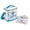 Sky Blue, White, variant on Medport 2848KFFSC3074 Insulated Lunch Box with 2 Reusable Snack Bags - Black Astronaut