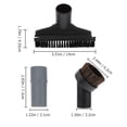 thumbnail image 2 of OFFIGAM Vacuum Hose Adapter Set for Upholstery and Carpet Cleaning - Home Vacuum Cleaner Accessories and Reducer Converter, 2 of 7