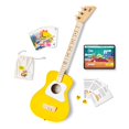 thumbnail image 1 of Loog Pro Acoustic kids Guitar 3-strings Ages 6+ Learning App and Lessons Included Yellow, 1 of 4
