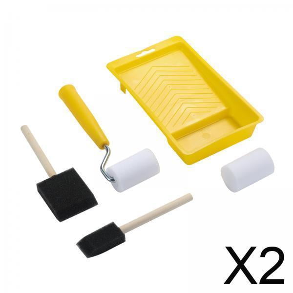 mini rodillo de pintura,Mini rodillo de pintura,casa,pintura,manualidades,gabinete,Rodillo para pintar muebles,pequeño rodillo de pintura,Rodillo de esponja para bandeja de pared,marco de