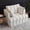 Black&White Stripe, variant on Lausaint Home Coastal Oversized Accent Chair, 40.2" Upholstered Single Armchair with 30" Seat, Removable Slipcover, Plush Backrest, 2 Throw Pillows for Living Room, Beige