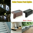 thumbnail image 2 of LED Solar Lamp Solar Lamp Garden Light Path Light Outdoor Lighting Garden Lamp （White Light） - Brown, 2 of 5