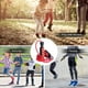 thumbnail image 4 of Cuerda de saltar ajustable de 2,7 m con funda de PVC y asas de espuma para entrenamiento en casa | Pérdida de peso y fitness para hombres, mujeres y niños | Rodamientos de rotación de 360°, 4 of 9