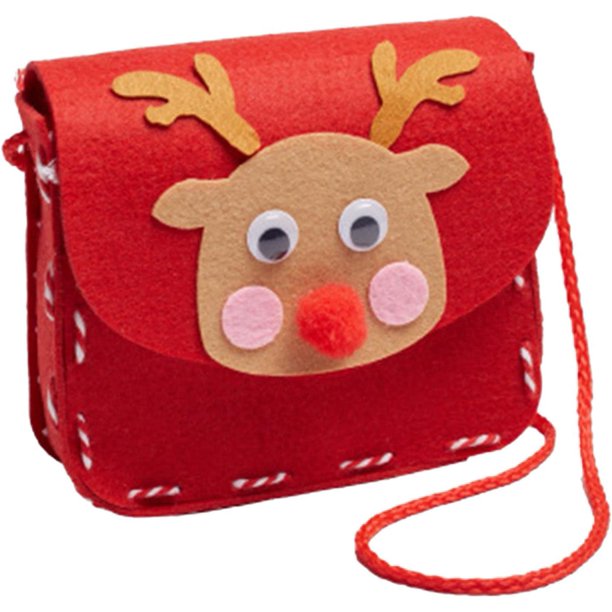 1 Set DIY Shoulder Bag Making Supplies, Candy Bag Handmade Pre Punched