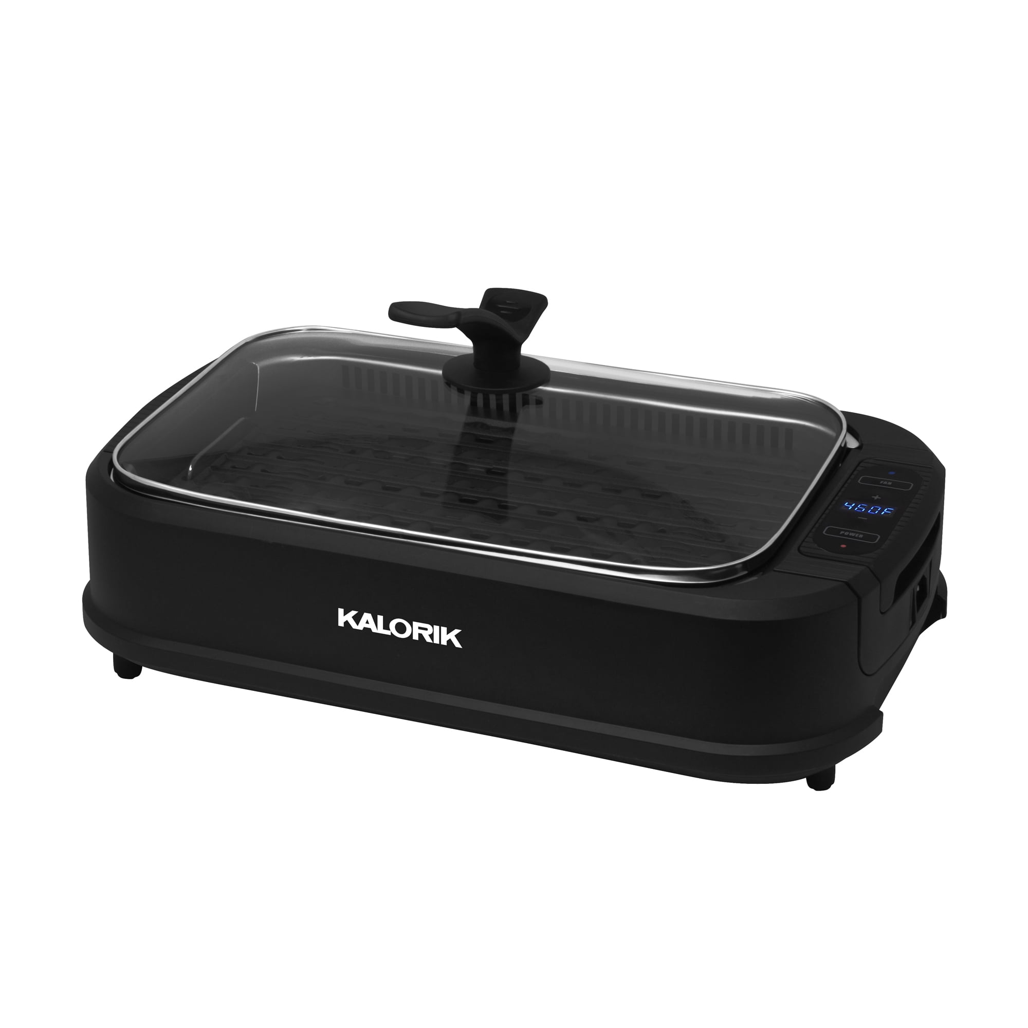 Kalorik Indoor Smokeless Grill, Black