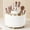 WHITE, variant on BYXAS 360° Rotate Makeup Brush Holder Organizer, Makeup Organizers Countertop, Makeup organization and Skincare Storage for Vanity, Desktop, Bathroom (Black)