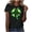 Black, variant on Blouse Tops for Women Dressy,Saint Patrick's Day Shirts Women Funny Shamrock Graphic Print Irish T Shirt Spring Casual Short Sleeve Crew Neck Tee Tops