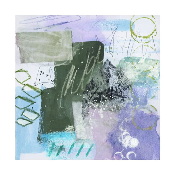 Trademark Fine Art Melissa Wang  Snow Petal IV Canvas Wall Art