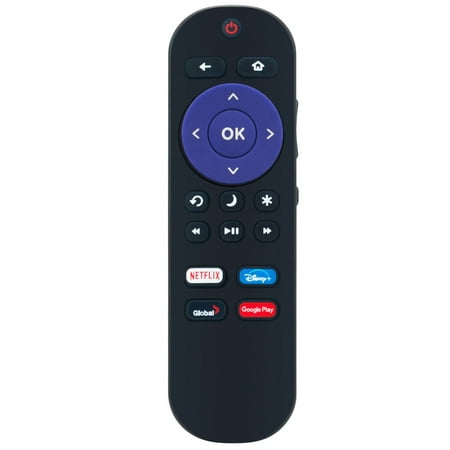 Replacement Remote Fit for Hisense Roku TV 43R6E 43R7E 50R6E 50R7E 55R7E 65R6E 70R270F 55R6107