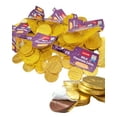 thumbnail image 4 of Hanukkah Gelt Chocolate Gold Coins Milk Chocolate 12 Mesh Bags for Hanukkah Parties, 4 of 9