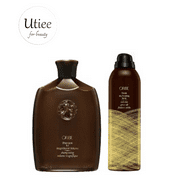 Oribe Super Volume DUO - Shampoo for Magnificent Volume 8.5 Oz and Thick Dry Finishing Hairspray 7 Oz
