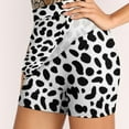 thumbnail image 4 of Dalmatian Pattern Women's skirt Aesthetic skirts New Fashion Short Skirts Dalmatian Pattern Abstract Texture Background Splash, 4 of 6
