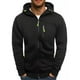 thumbnail image 1 of Sudadera Con Capucha Hombre Con Cierre Deportiva Casual, 1 of 5