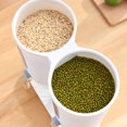 thumbnail image 5 of 5kg Japanese Rice Barrel - Double Barrel Grain Storage, Metering Design, Insect-Proof, for Rice, Grains, Pet Food, HIPS/ABS/PP/PS/Silicone/Wood, 5 of 5