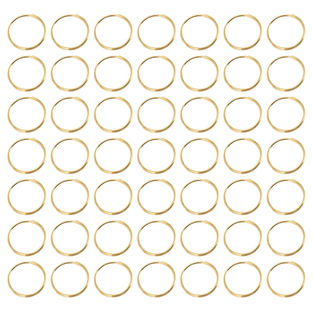 SHISUYAN 300pcs Chandelier Connection Ring DIY Crystal Ball Ring Lighting Accessory