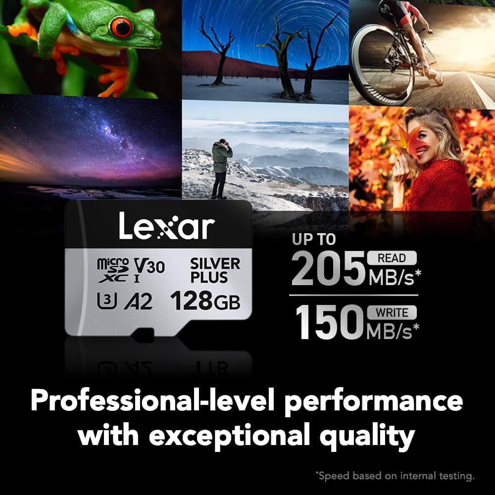Lexar Lexar Professional SILVER PLUS microSDXC 128GB