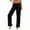 Black-a, variant on Womens Dress Pants Plus Size New Women's High Waisted Drawstring Wide Leg Sweatpants with Pockets Casual Loose Yoga Pants Black L