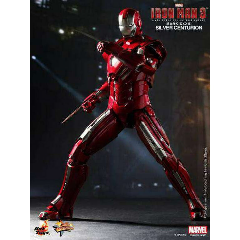 Movie Masterpiece Iron Man Mark 33 Silver Centurion Collectible