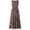 R25-Coffee, variant on RMGVDSD Summer Dresses For Women Polka Dot Print Sleeveless O Neck Long Maxi Dress Elegant Evening Party Dress Casual Flowy Versatile Sundress