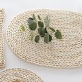 thumbnail image 2 of POINTERTECK Corn Straw Woven Placemat Non-slip Kitchen Boiler Bowl Mat
 for Table Coasters Pots Pans, 2 of 8