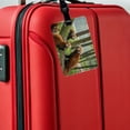 thumbnail image 5 of Bunch Of Red Pandas Faux Leather Travel Luggage Tag, 5 of 7