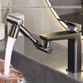 thumbnail image 3 of Visland Rallonge de Robinet avec 2 Modes de Pulvérisation Ajustement Universel Installation Simple Buse Réglable à 360 Degrés Rallonge de Lavabo de Salle de Bain, 3 of 8
