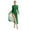 Green, variant on YONGHS Women Glitter Rhinestone Lyrical Dance Costume Long Sleeve Flowy Overlay Maxi Long Dress Green M