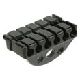 thumbnail image 1 of Guitar Bridge, 6 String Durable Metal Black Headless Guitar Bridge  For Playing, 1 of 8