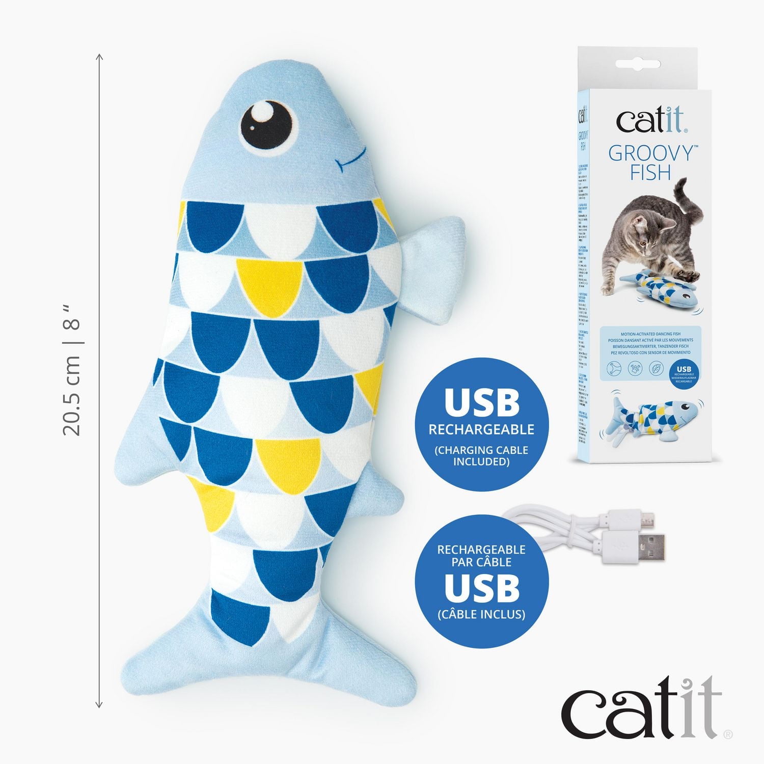 Jouet Catit Groovy, poisson