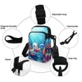 thumbnail image 5 of HELLHERO Whale Coral Pattern Leakproof Crossbody Sling Bags for Adult, Outdoor Daily Use, 5 of 7