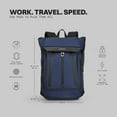 thumbnail image 2 of The Frenchie Co. - Work/Travel Speed Backpack - Expandable 23 to 30 liters - Laptop compartment with anti-theft magnetic closure - Ballistic nylon durable construction, 2 of 7