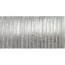 Rexlace Plastic Lacing .0938"X100yd-Silver Sparkle, Pk 3, Pepperell