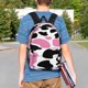 thumbnail image 4 of Disketp Cow Spots Mochila Escolar de 15 Pulgadas, Mochila Ligera para Estudiantes, Viajes y Trabajo, Cómoda y Resistente para el Uso Diario, 4 of 6