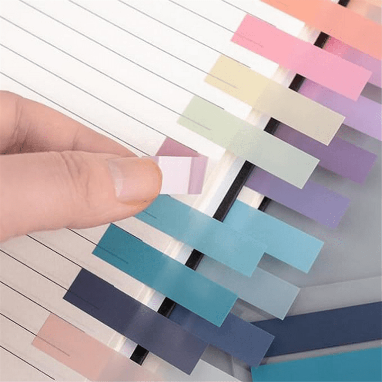 120 Pcs Colorful Sticky Index Tabs - Writable Page Markers For Books, Planners & Notes (24 Colors) 8 thumbnail image