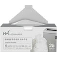 thumbnail image 4 of Shredder Bags, 1 mil, 15 Gallons, Clear, Box Of 25, DP00704, 4 of 4