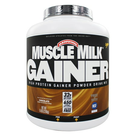 Cytosport - Muscle Milk Genuine High Protein Gainer Powder Drink Mix Chocolate - 5 (Best Muscle Mass Gainer Protein Powder)
